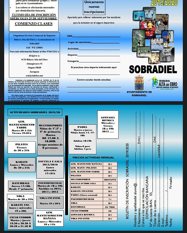 Actividades 2019-2020