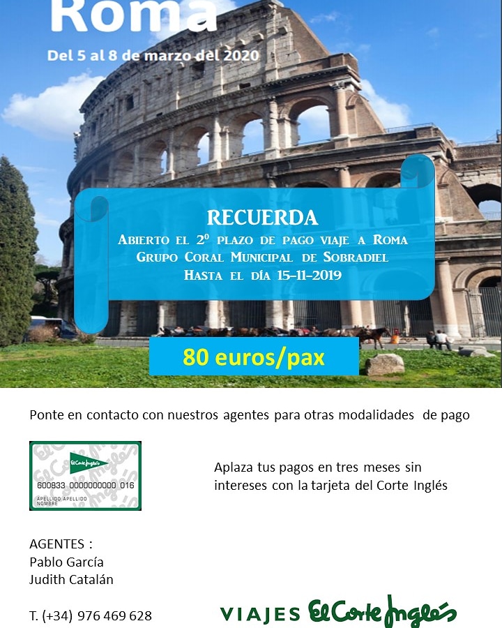 Viaje a Roma