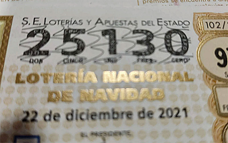 Ya a la venta la lotería de Navidad del Ayuntamiento